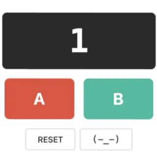 Two-Button Calculator preview